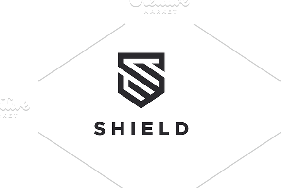 Shield - Letter S Logo in Logo Templates - product preview 3