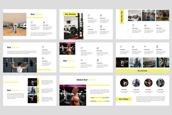 Appocalipse - Gym PowerPoint in PowerPoint Templates - product preview 2