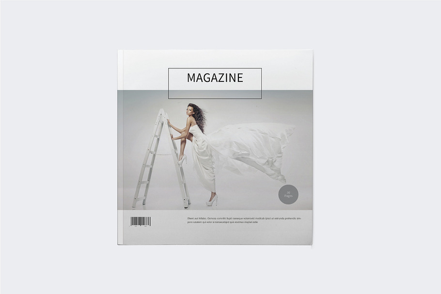 Square Magazine in Magazine Templates - product preview 8