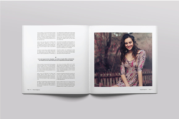 Square Magazine in Magazine Templates - product preview 6