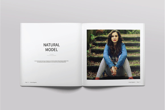 Square Magazine in Magazine Templates - product preview 7