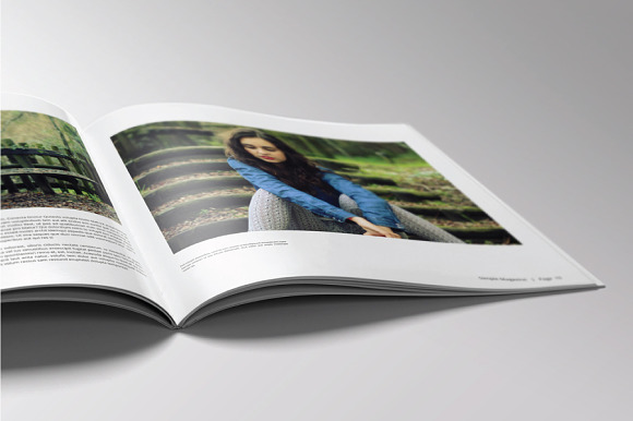 Square Magazine in Magazine Templates - product preview 9