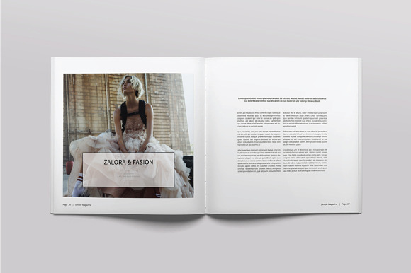 Square Magazine in Magazine Templates - product preview 15