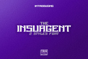 The Insurgent Font by GRVS Studio