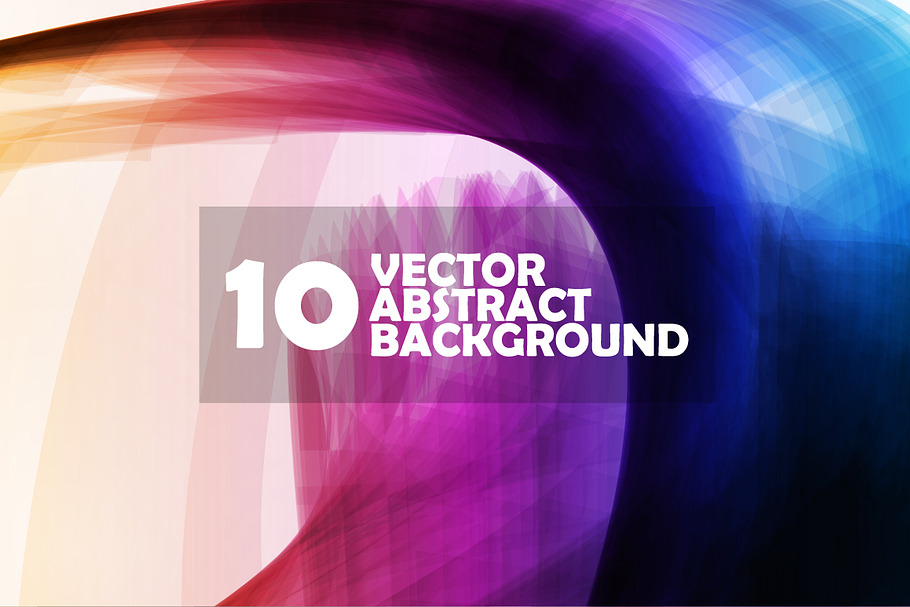 Colorful abstract vector background in Patterns - product preview 8
