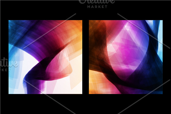 Colorful abstract vector background in Patterns - product preview 1