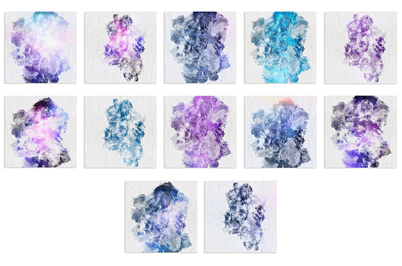 Watercolor Backgrounds in Textures - product preview 1