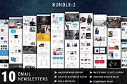 10 Email Newsletters Bundle 2