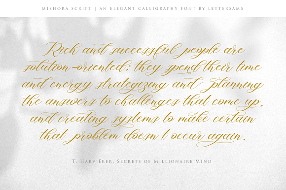 Mishora Script in Script Fonts - product preview 1