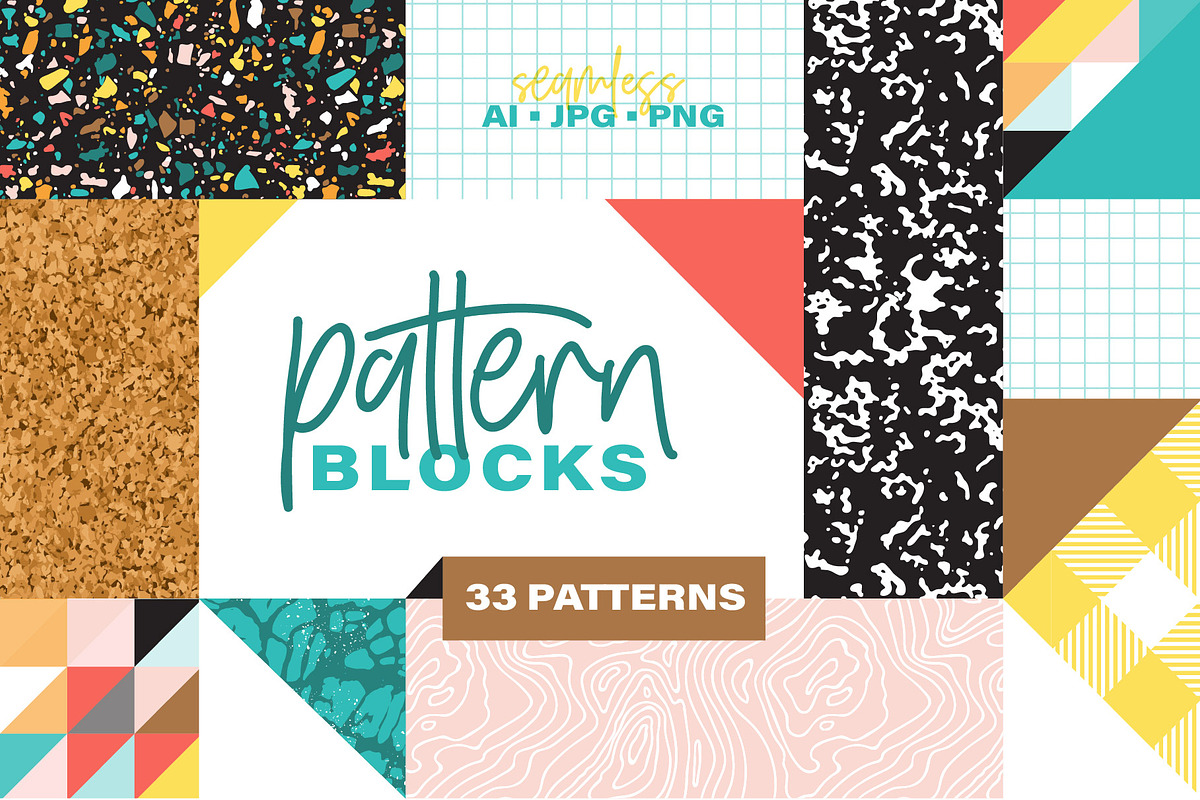 Pattern Blocks - Modern Geometrics in Patterns - product preview 8