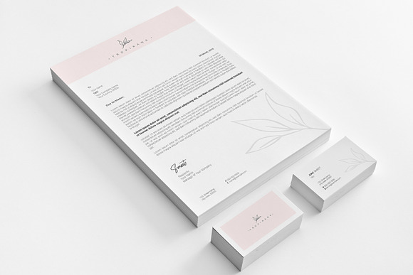 Brand Stationery Pack - Tropikana in Stationery Templates - product preview 3