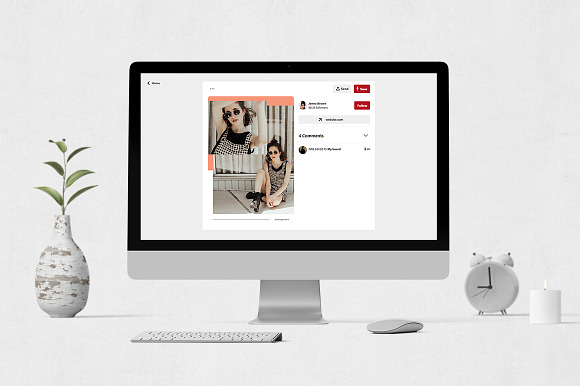Style Pinterest Posts in Pinterest Templates - product preview 3
