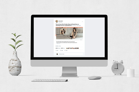 Style Twitter Posts in Twitter Templates - product preview 3