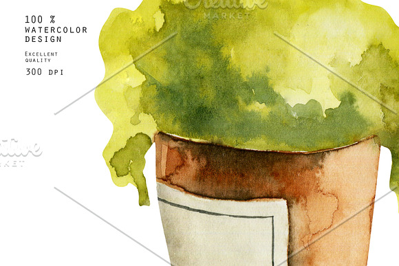 Nordic houses & flowers. in Illustrations - product preview 11