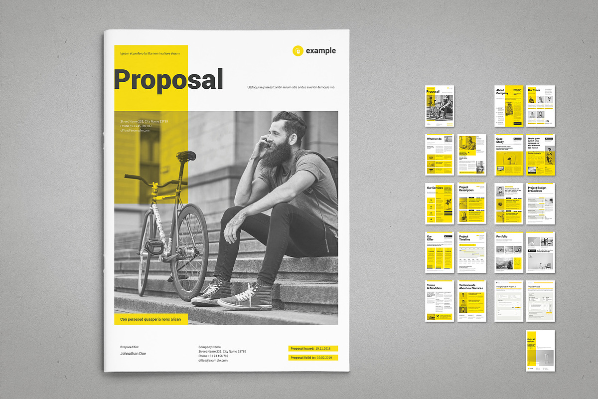 Proposal Vol. 18 in Brochure Templates - product preview 8