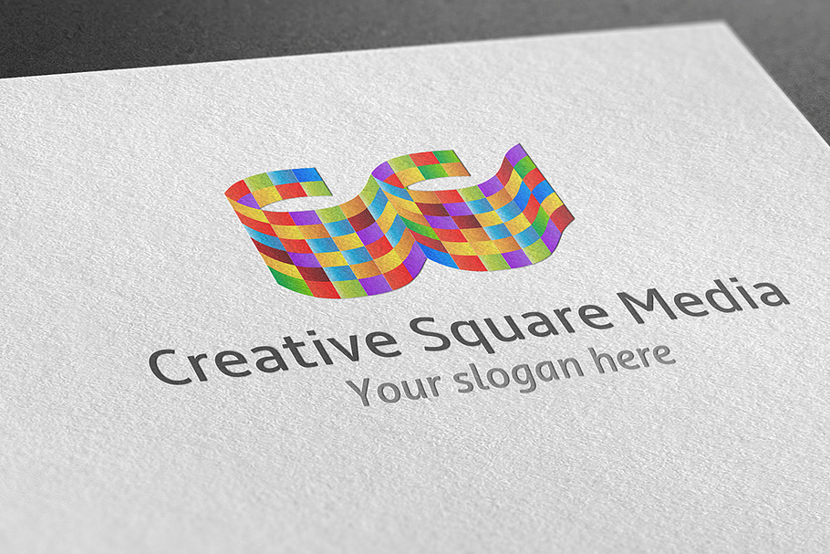 Creative Square Media Logo in Logo Templates - product preview 8