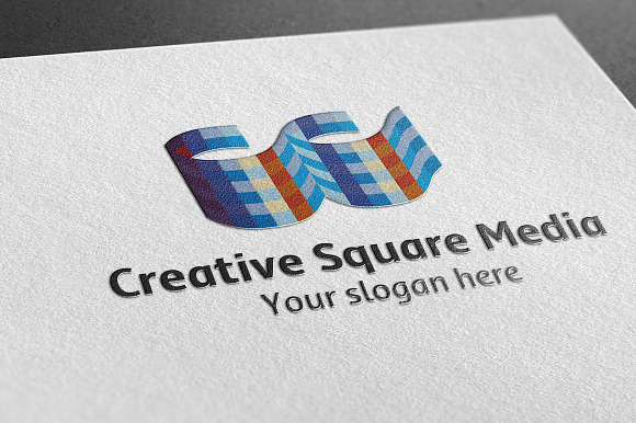 Creative Square Media Logo in Logo Templates - product preview 1