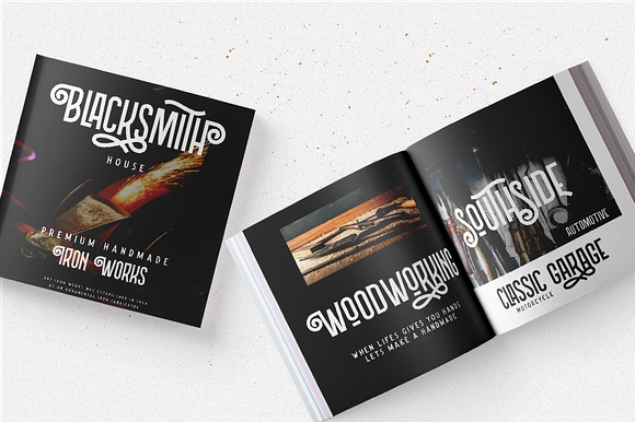 Northern (5 fonts with extras) in Display Fonts - product preview 9