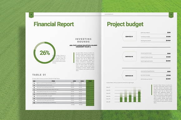 Agriculture Brochure in Brochure Templates - product preview 4