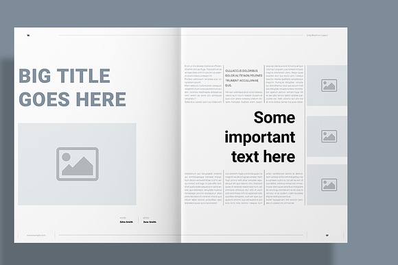 Gray Brochure in Brochure Templates - product preview 9