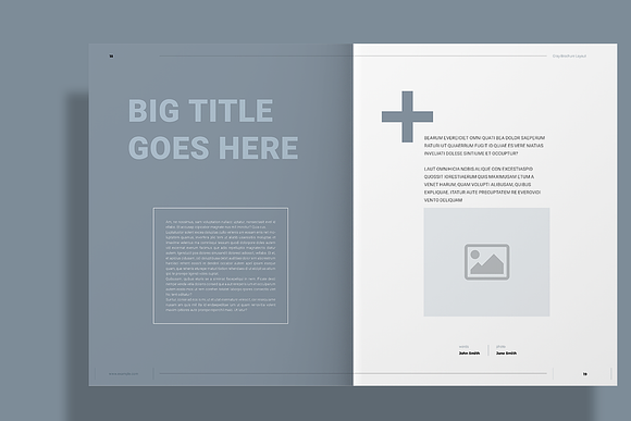 Gray Brochure in Brochure Templates - product preview 10