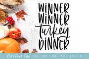 Turkey Dinner Cut/Print Files