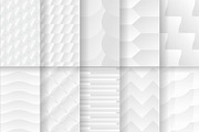 Set of White texture