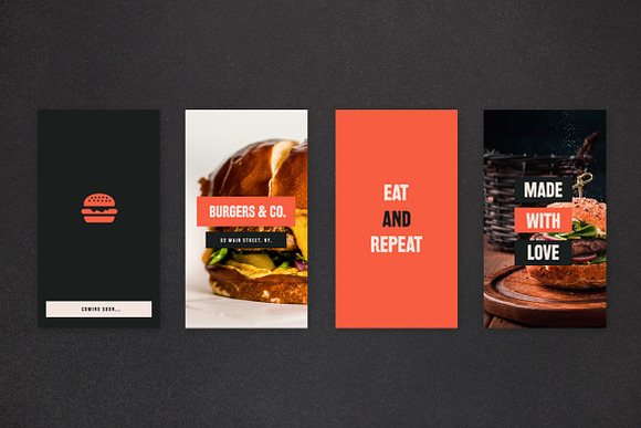 Branding Kit Burgers & Restaurant V1 in Logo Templates - product preview 5