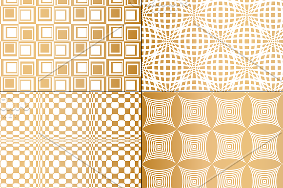 Seamless Copper Op Art Patterns in Patterns - product preview 2