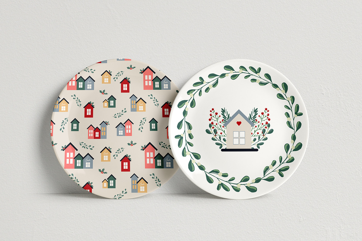 Christmas Florals Bundle in Illustrations - product preview 8