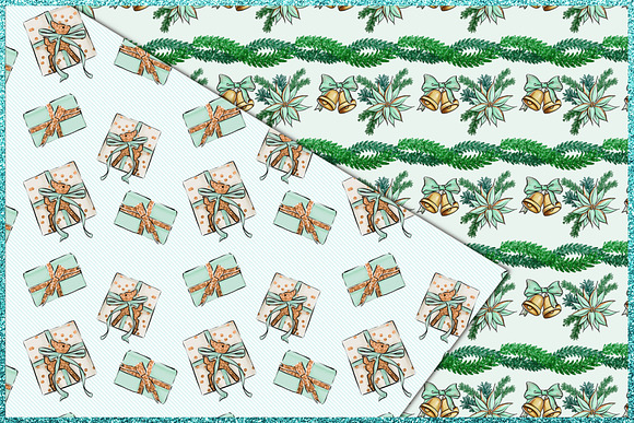 Christmas seamless Patterns in Patterns - product preview 6