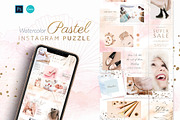 Puzzle Instagram - Canva & PS