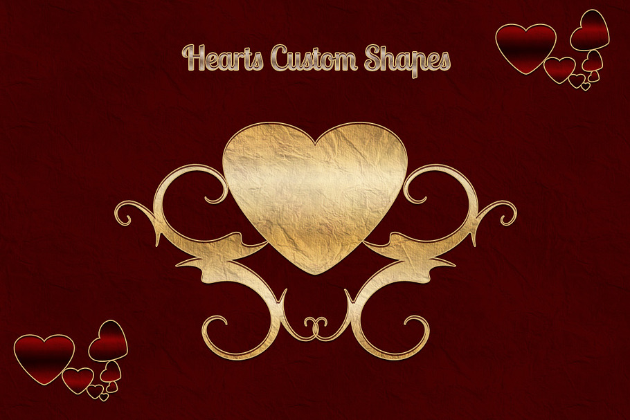 Heart Custom Shapes in Add-Ons - product preview 8