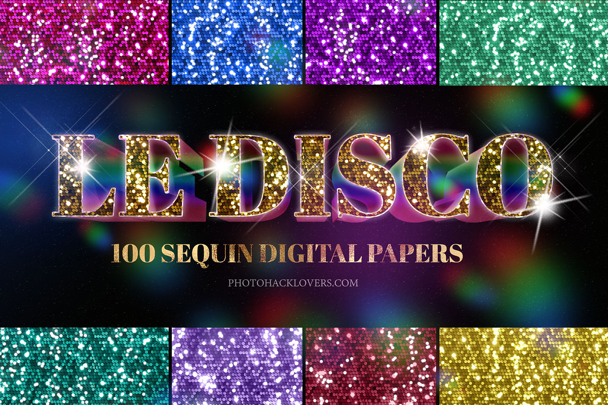 Le Disco Textures Bundle in Textures - product preview 8