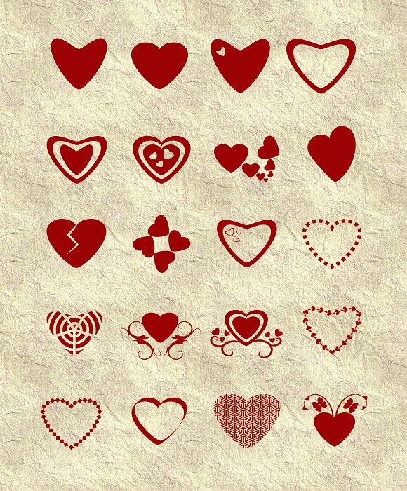 Heart Custom Shapes in Add-Ons - product preview 1