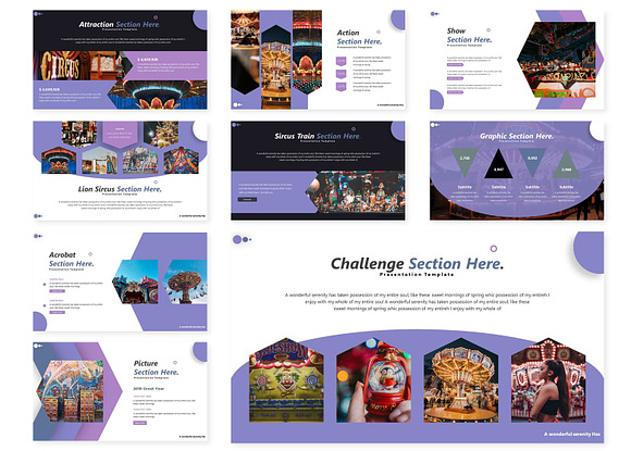 Circus  - Google Slides Template in Google Slides Templates - product preview 2