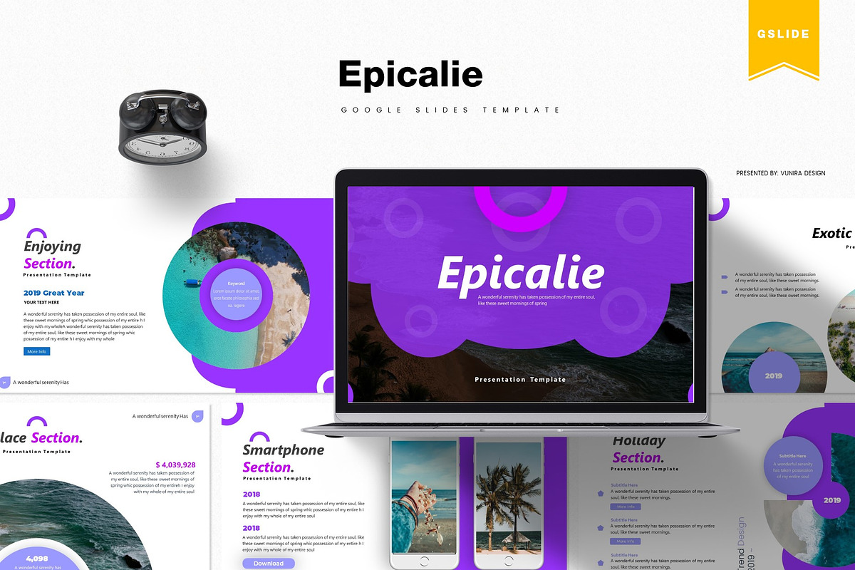 Epicalie - Google Slides Template in Google Slides Templates - product preview 8