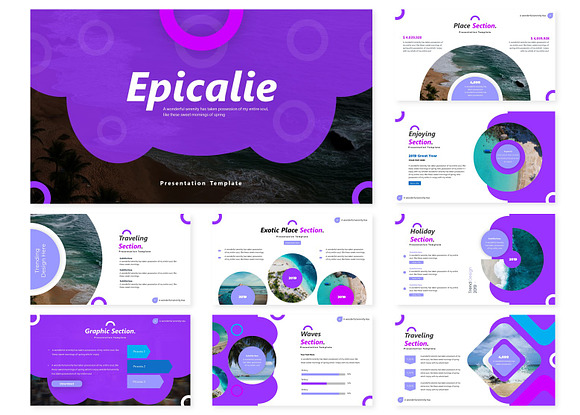 Epicalie - Google Slides Template in Google Slides Templates - product preview 1