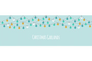 Cute vintage Christmas design with