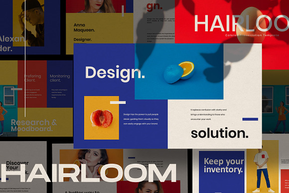 HAIRLOOM - COLOR Powerpoint in PowerPoint Templates - product preview 11
