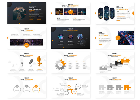 Urbanie - Powerpoint Template in PowerPoint Templates - product preview 2