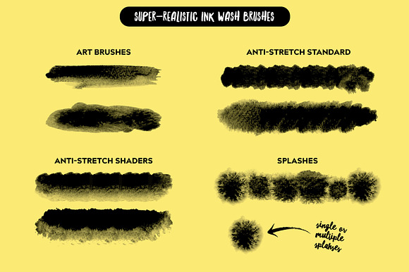 The Illustrator Ink Well | Brushes in Add-Ons - product preview 11
