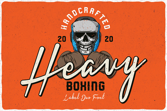 Heavy Boxing. Font Duo in Blackletter Fonts - product preview 4