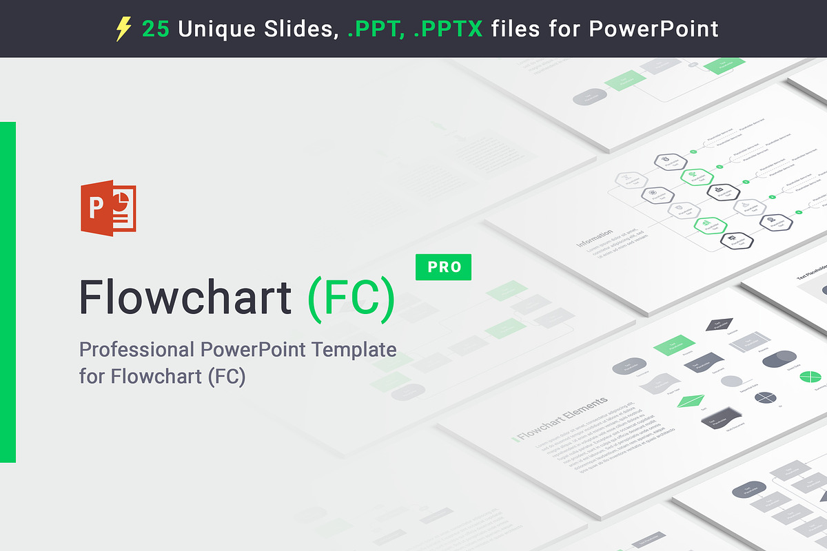 Flowchart PowerPoint Templates in PowerPoint Templates - product preview 8
