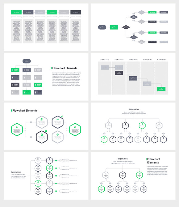 Flowchart Keynote Templates in Keynote Templates - product preview 2