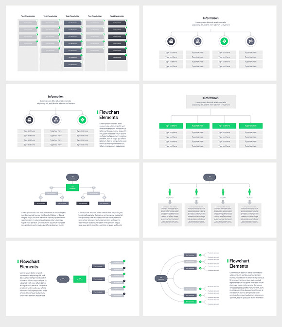 Flowchart Keynote Templates in Keynote Templates - product preview 3