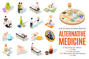Alternative Medicine Isometric Set