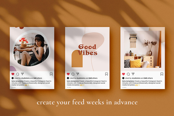 Robin Instagram puzzle | CANVA in Instagram Templates - product preview 3