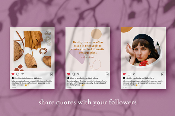 Robin Instagram puzzle | CANVA in Instagram Templates - product preview 4