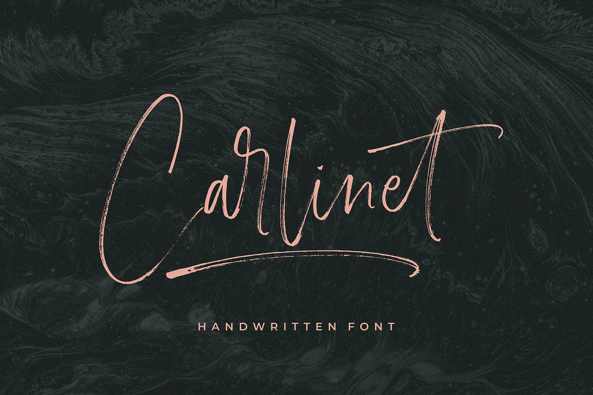 Carlinet Handwritten Font in Script Fonts